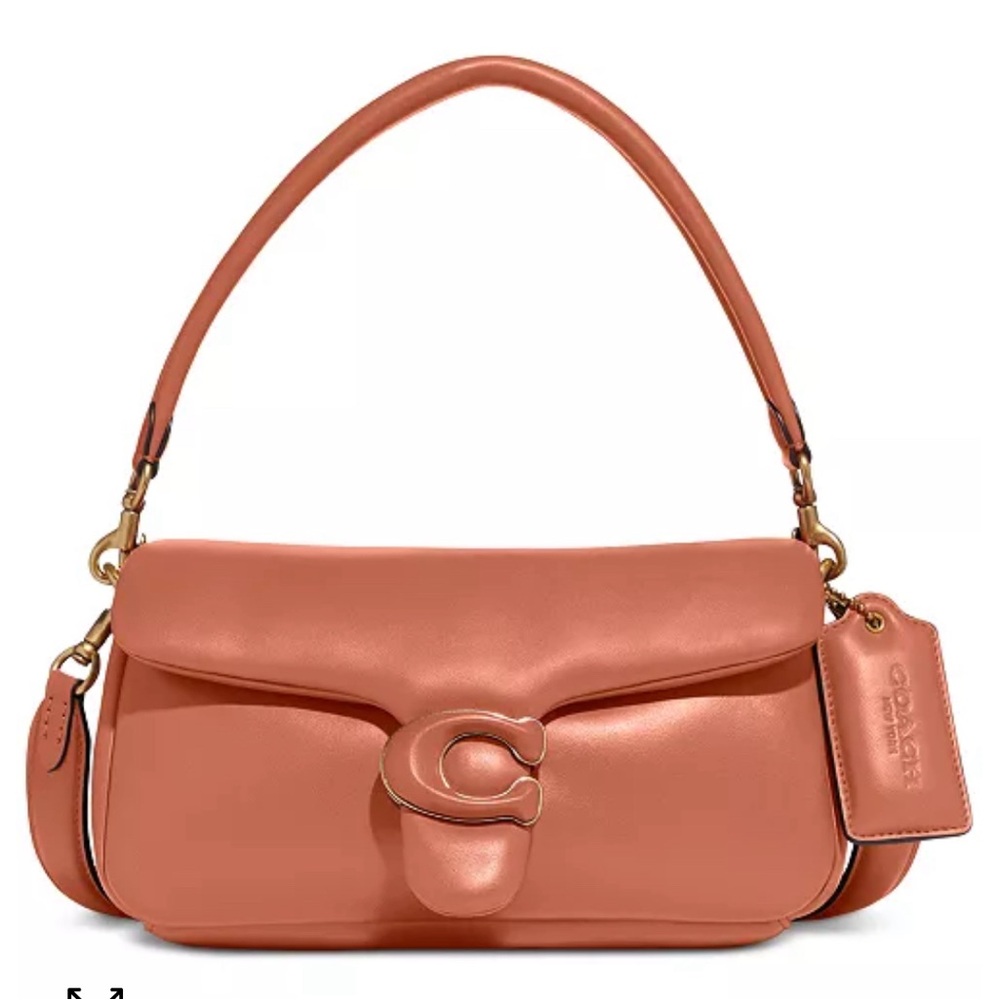 Coach Leather Pillow Tabby 26 with Convertible Straps